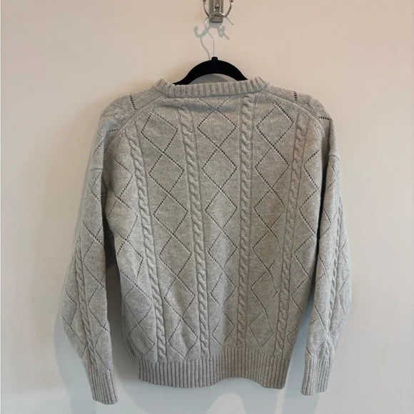 Sunday Best Light Gray Peggy Sweater - Picture 3 of 5
